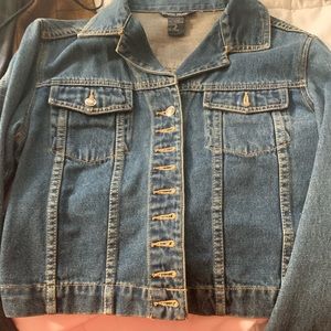 Denim short jacket, vintage